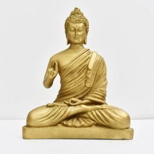 indian gautam buddha statue 8 inch long
