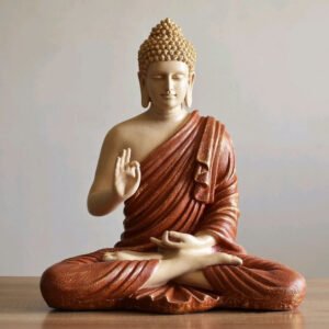 Elegant 15-Inch Buddha Statue